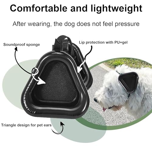 Image of Dog /Cat Ear Muffs for Noise Protection, Noise Cancelling Headphones for Small Dogs /Cats, Dog Ear Plugs for Small Dog and CAT, Hearing Protector for Thunder, Fireworks, Helicopters, Celebrations
