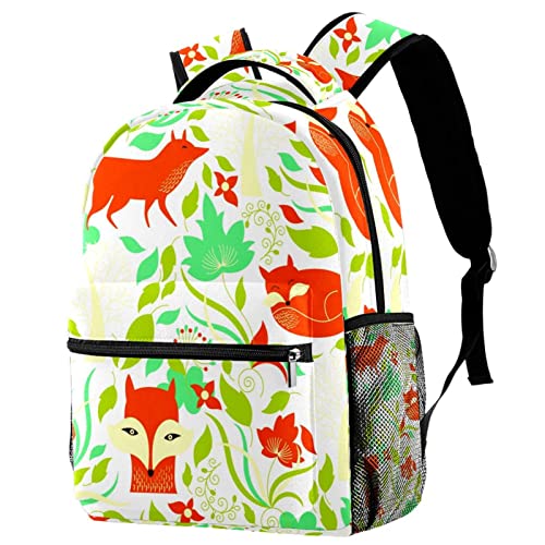 Sac à dos renard mignon pour l'école et les sorties outdoor