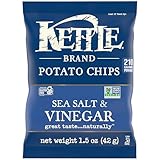 Kettle Brand Foods Sea Salt and Vinegar Potato chip, 1.5 oz