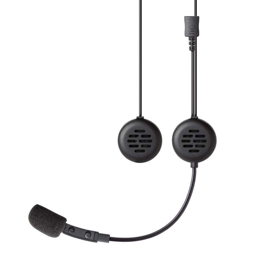 Midland BT Go Jet Interfono Moto Casco Bluetooth per Conversazioni Pilota Passeggero, Portata 200m, per Caschi Jet, Audio Chiaro, Soppressione del Rumore DSP e Batteria di Lunga Durata