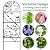 Amagabeli 4 Pack Garden Trellis for Climbing Plants Outdoor 46" x 15" Rose Wrought Iron Trellis for Vine Vegetable Flower Ivy Cucumber Decorative Trellis Black