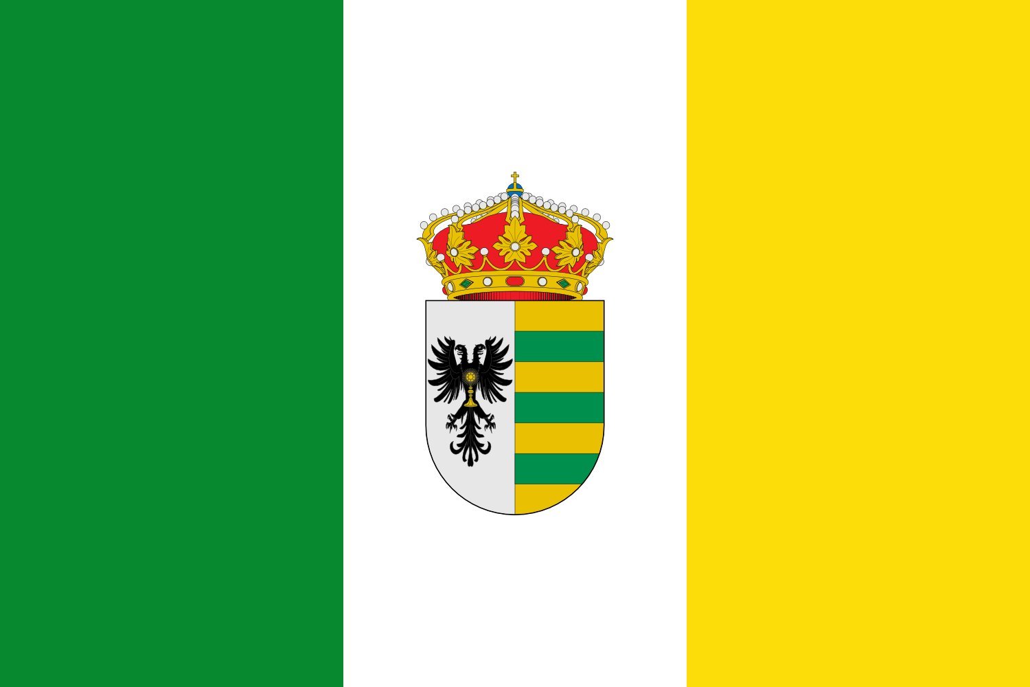 Drapeau de Los Navalmorales en tissu premium résistant aux intempéries