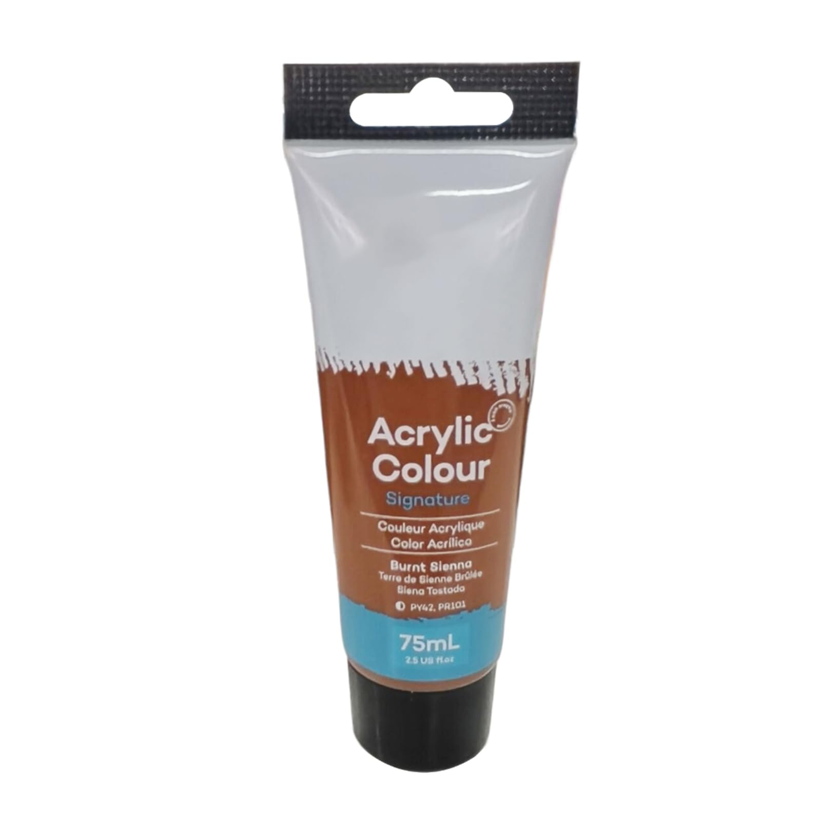 Nihuifa Ocher Complete Acrylic Paints 75Ml Tube, Brilliant Colors, Perfect For Artists, On Fabric, Ceramic Paint