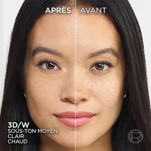 Image of L'OREAL PARIS True Match Super Blendable Liquid Foundation With Opaque Finish (Golden Beige 3D3W, 30Ml) - Light, All Skin Type