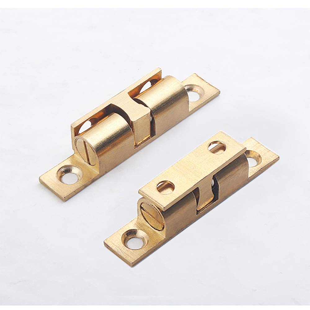 6 Pezzi Serrature A Sfera Con Doppio Gancio - Chiusura Regolabile Per Porte, Armadi E Cassetti