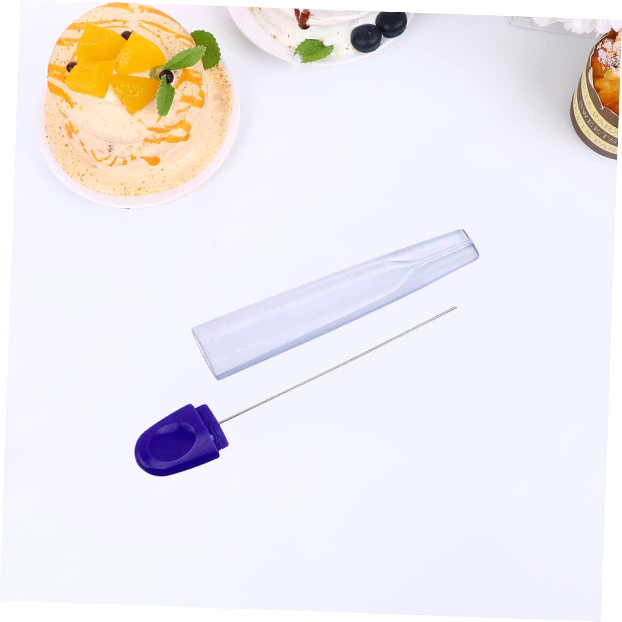 BESPORTBLE 6pcs Stainless Steel Cake Tester Baking Skewer Cake Probe Fruit Picks Diy Baking Pin Original for Home Restaurant