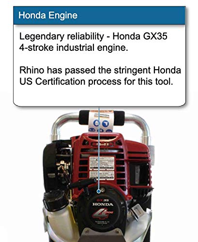 Rhino Fence Pro Contractor Bundle with GPD-40 Post Driver, 2 Adapter Packs, Grease Pack, Service Kit - (5 items)