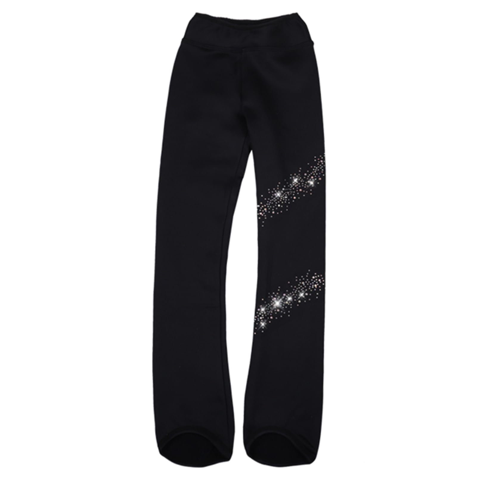 Legging De Patinage Artistique Fille - Pantalon Solide Et Élastique Pour Entraînement Et Compétition Sur Glace