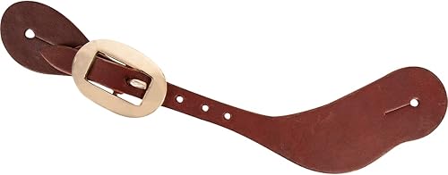 Cashel Cowboy Latigo Spurstraps Smoothout, chocolate