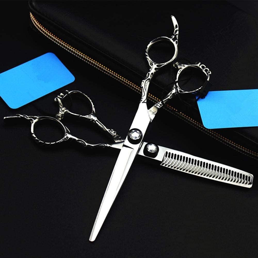 Ciseaux de Salon de coiffure contre les pointes fourchues et abîmées