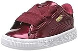  Puma Basket Heart Glam Inf, Zapatillas Unisex Niños, Rojo (Tibetan Red-Tibetan Red), 23 EU