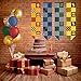 Conquest Journals Harry Potter Hogwarts House Quidditch Large Flags, Set of 4, Polyester, 12'' x 49'', Gryffindor, Slytherin, Ravenclaw & Hufflepuff Banners, Party and Wall Decor, Officially Licensed