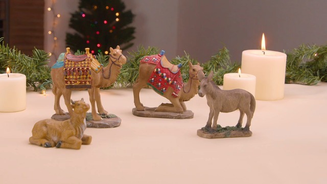 Amazon.com: Three Kings Gifts Nativity Set for Christmas Indoor 23