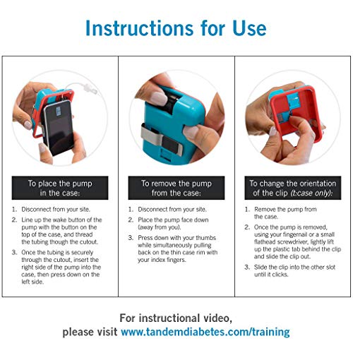 tandem diabetes care tcase black