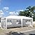 SEALAMB Party Canopy Tent 10x20FT with 4 Removable Waterproof Sidewalls, Outdoor Large Canopy Tent Paito Gazebo Party Tent Wedding Tents for Backyard