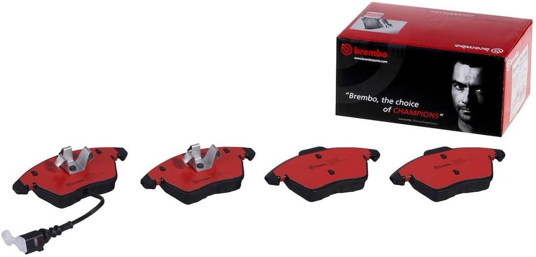 Brembo P85146N Premium Ceramic Front Disc Brake Pad Set AUDI/SEAT/SKODA/SKODA (SVW)/VW/VW (FAW)/VW (SVW) OE# 8J0698151