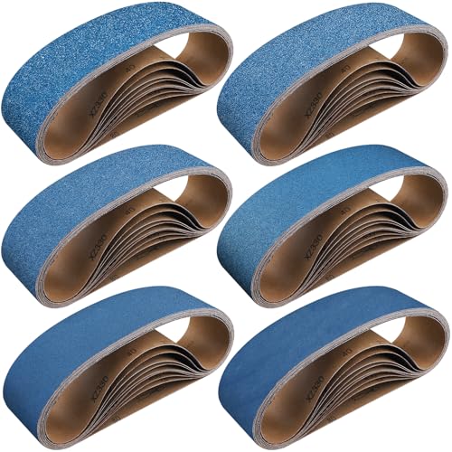 10 Best Belt Sanders for Wood Floors: Top Picks Reviewed 2 Shineboc 10-Piece 4 x 36 Inch Zirconia Sanding Belts 40-400 Grit, Heavy Duty Long-lasting Sanding Bands for Belt Sander, Rust Paint Removal, Wood Metal Grinding and Finishing