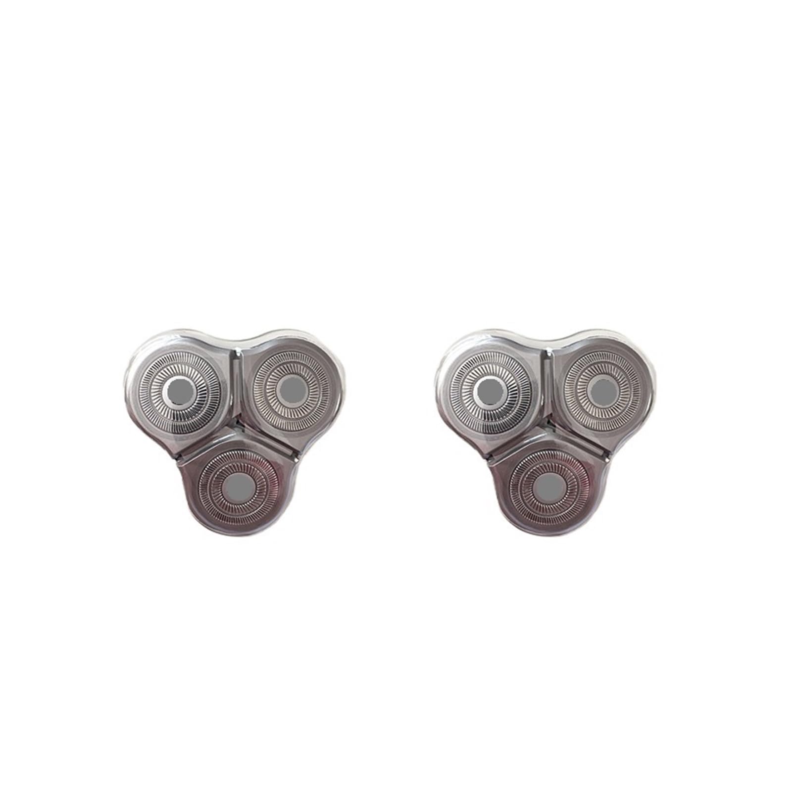 Testina for Rasoio Elettrico Lama for Rasoio Compatibile Con Xiaomi Compatibile Con Mijia S500 S500C Lame Di Ricambio In Acciaio for Rasoio A Doppio Strato Impermeabili | S300 S500 blade2PCS