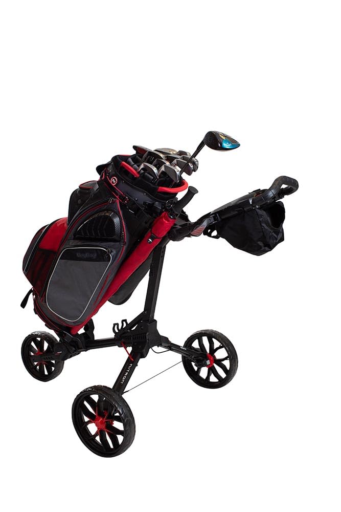 Bag Boy Chariot en Nitrile Bleu Marine/Charbon