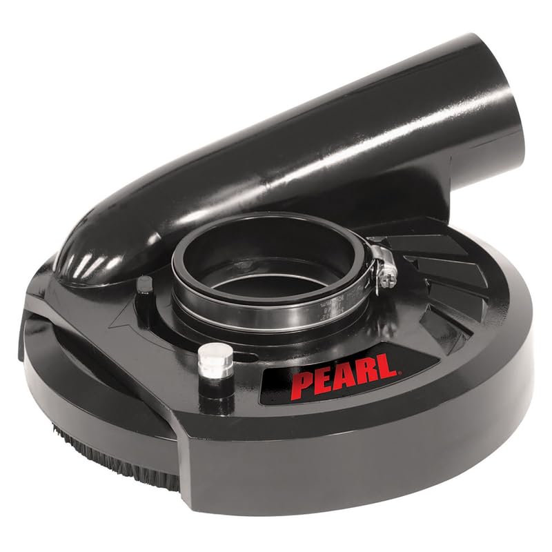 PEARL ABRASIVE CO. Cubierta antipolvo VAC50EPS de 4-1/2 pulgadas y 5 pulgadas con nariz deslizante