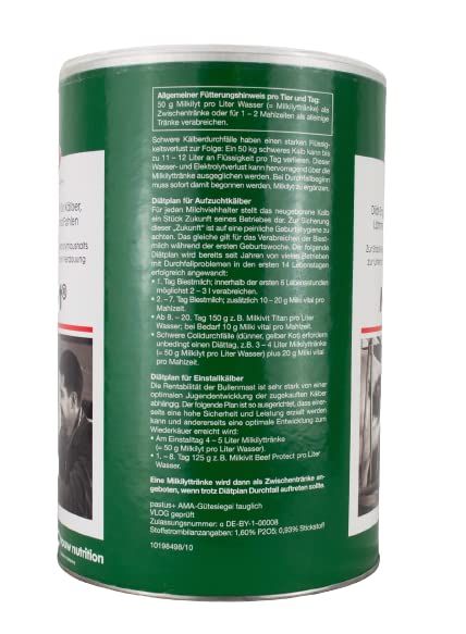 Milkivit Milkilyt 10 kg Diät Tränke Kälber Lämmer Ziegenlämmer Fohlen