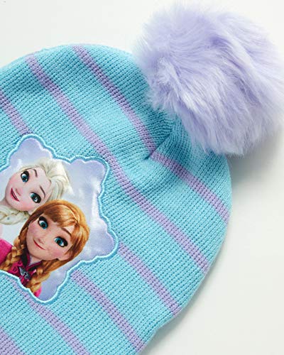 Disney Girls' Minnie Mouse or Frozen Winter Hat, Mittens or Gloves, and Gaiter Three Piece Set (2-7)3