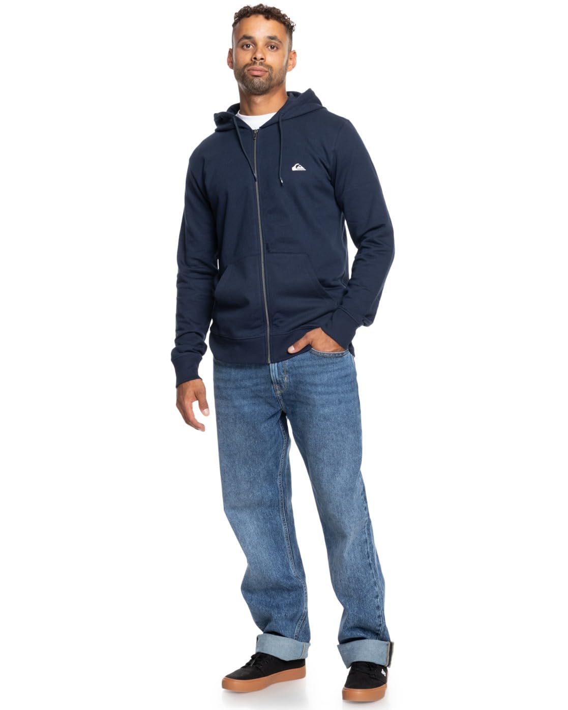 Quiksilver Keller Block Zip Maglione Uomo (Pacco da 1)