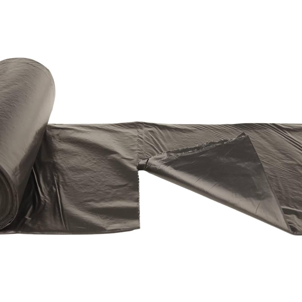 Müllbeutel, 150 Stück, schwarz, 240 l, extra robust, auslaufsicher, für Haushalt, Büro, Camping, Wandern, Picknick