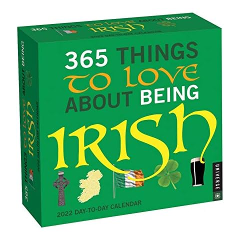 365 Things to Love About Being Irish 2022 Day-to-Day Calendar Cover