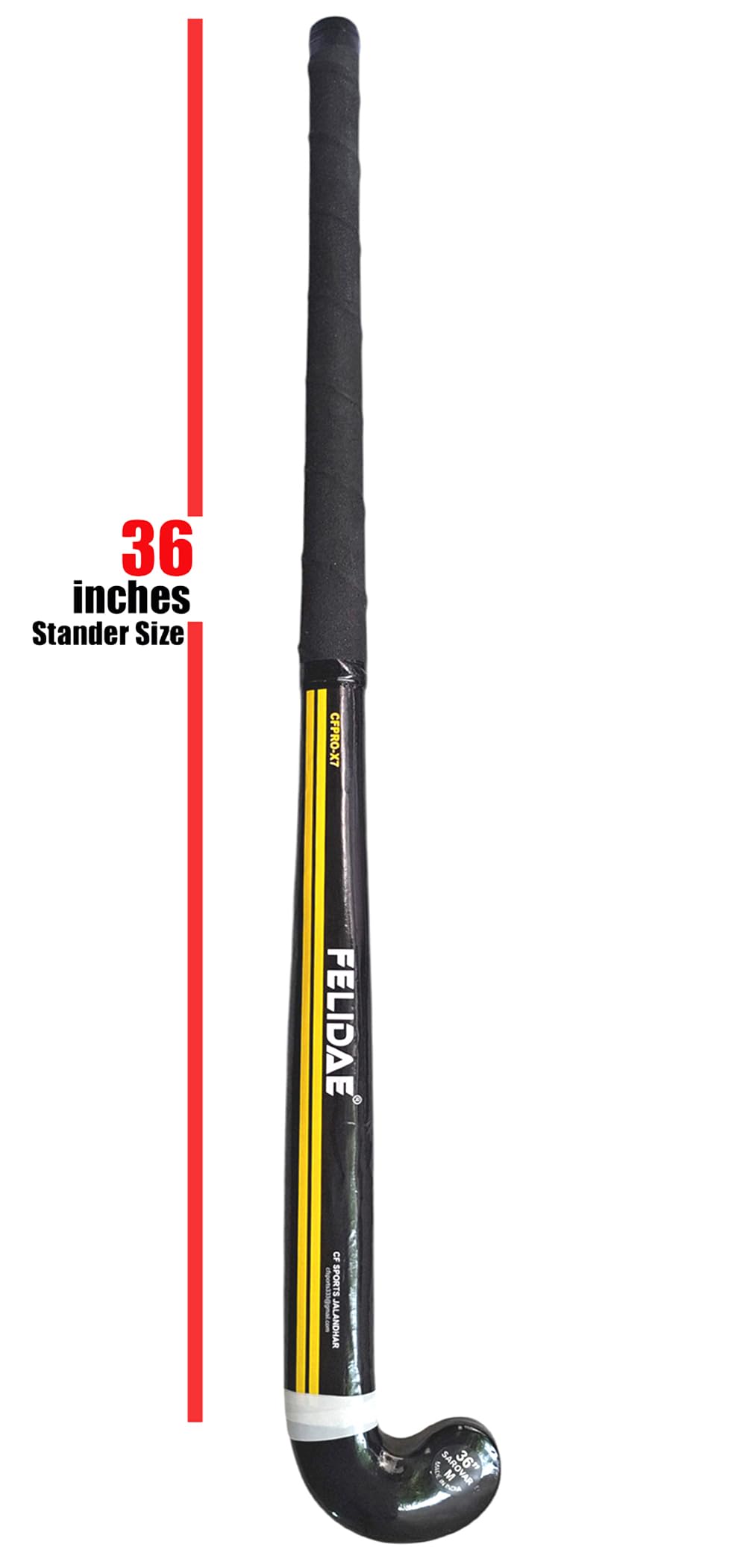 APOLESTAR Solid Combo Hockey Stick for Men/Women/Boy for Practice and Also use for Self Defence Hockey Stick - 36 inch Pack of 2-Multicolor 4
