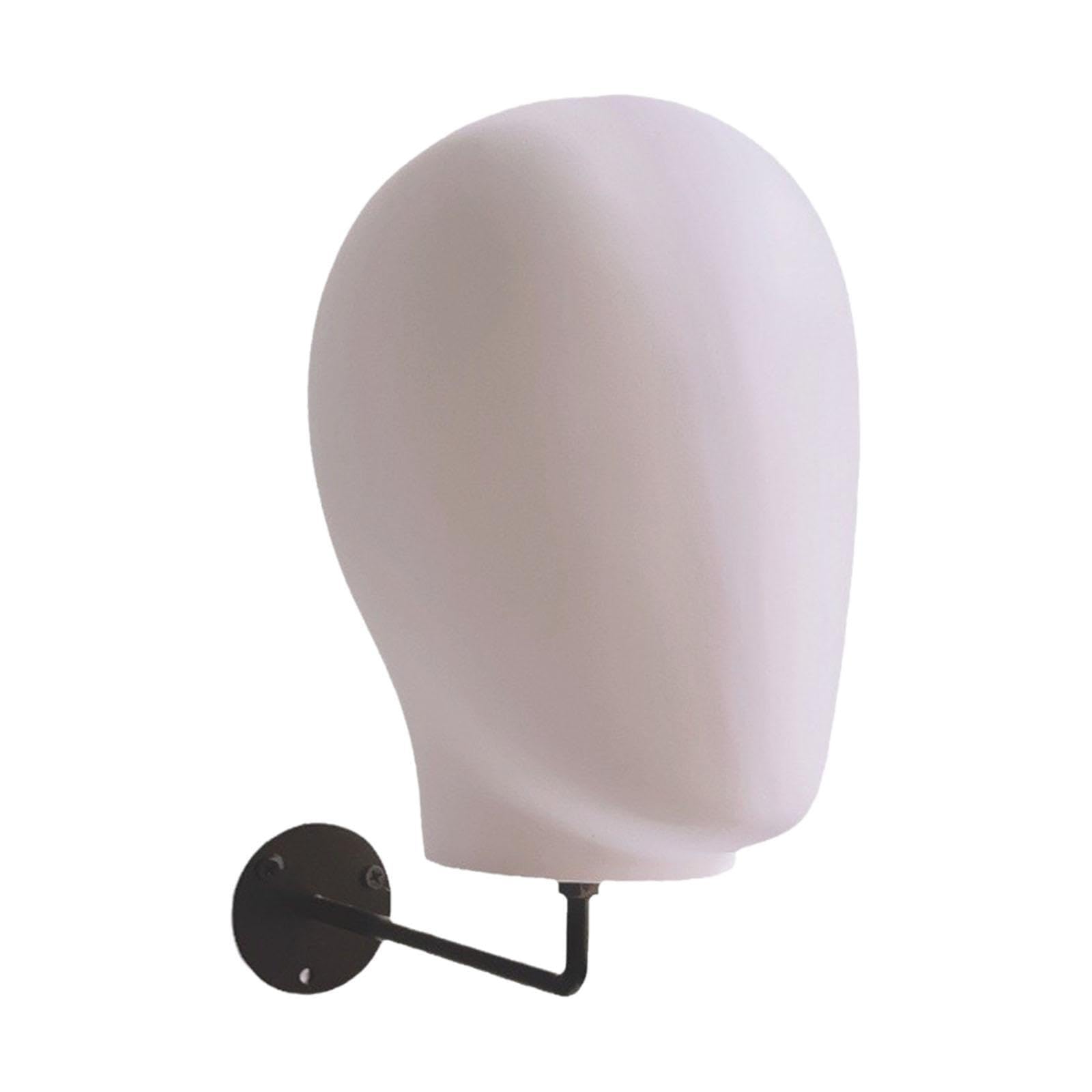 Robusto porta parrucca montato a parete progettato per cappelli, occhiali e accessori Comodo display funzionale per gli spazi domestici Porta parrucca