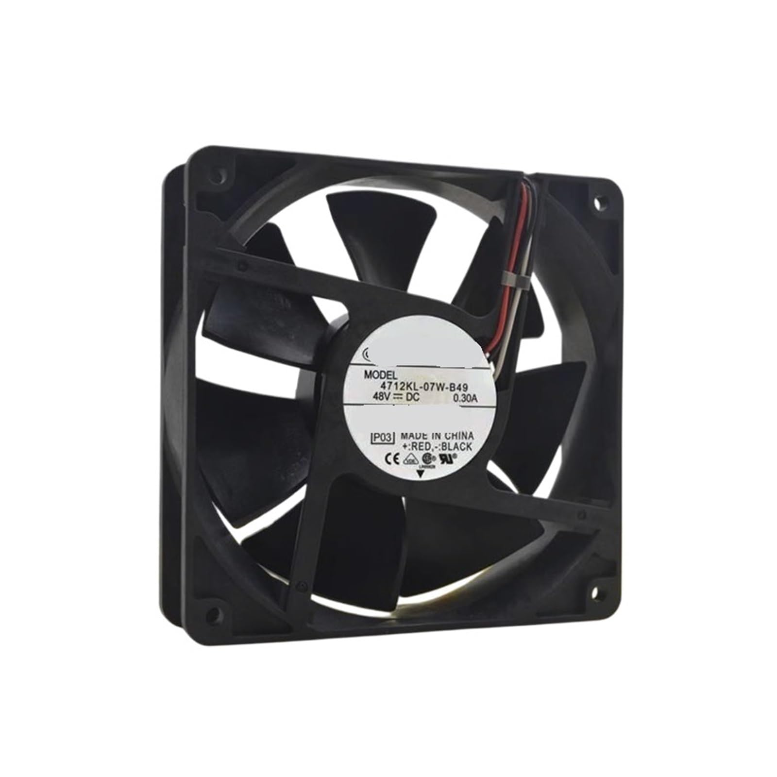 KNIUWMBMH 4712KL-07W-B49 DC 48V 0.3A 12032 120 * 120 * 32mm 12cm Cooling Fan