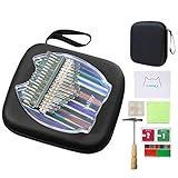 Kalimba Thumb Piano 17 keys, Upgraded Rainbow Crystal Clear Kalimba, Acrylic Mbira Finger Piano with