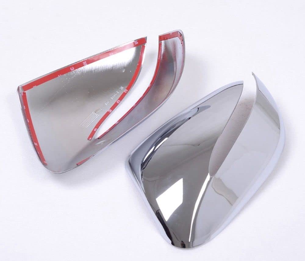 Side Door Rearview Mirror Cover Trims Car Styling Exterior Accessories, for Hyundai, Santa Fe IX45 2013 2014 2015 ABS Chrome Couvre-Rétroviseurs