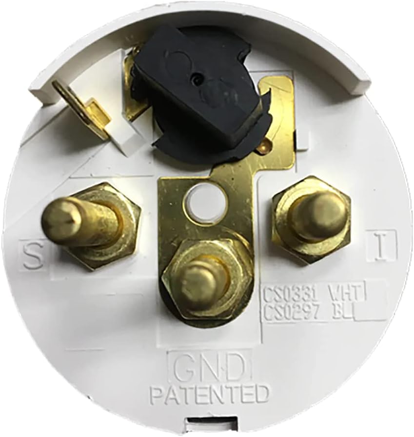 Faria Beede Instruments Faria 12910 Euro Cylinder Head Temperature 60-220 F° with Sender - White, 2"