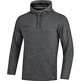JAKO Herren Kapuzensweat Premium Basics, anthrazit meliert, XL, 6729