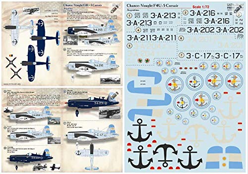 Print Scale 72-399 Chance-Vought F4U Cors Argentina miniatura 1
