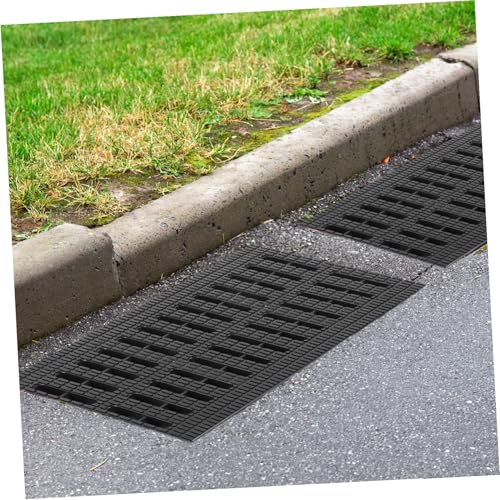 Caniveau extérieur plastique et couverture de drainage pour écoulement sol