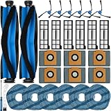 X10 Pro Omni 用 消耗品 互換品 ロボット掃除機 アクセサリー フィルター 紙パック ブラシ モップ 消耗品セット ロボット掃除機交換パーツキット 26点入り