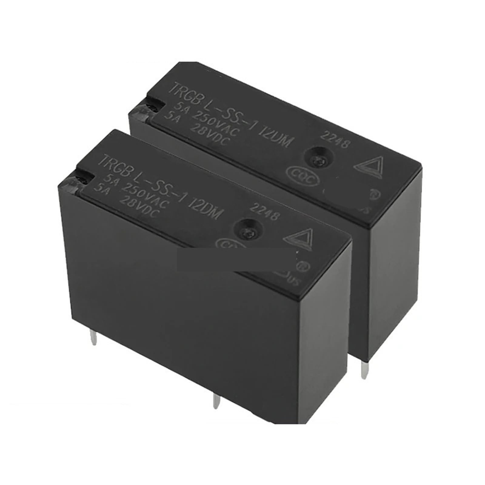 Relé TRGBL-SS-112DM 12V 5A componente de 4 pines compatible con G5NB-1A-E y ALDP112 2