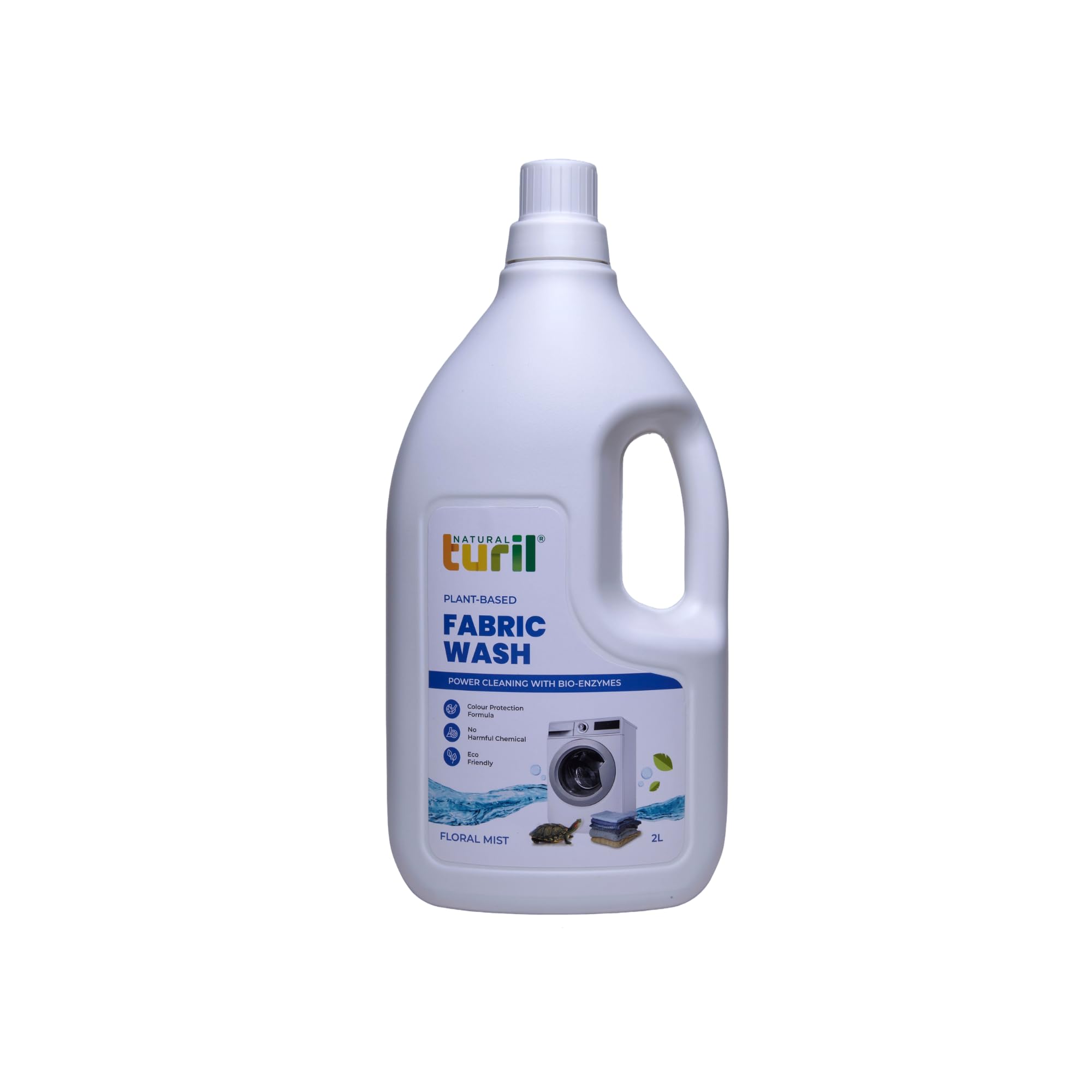 Turil Plant-Based Biodegradable Fabric Wash 2L (Floral Mist)| Non-Toxic, Eco-Friendly & Hypoallergenic | Removes Stains & Protects Colors | Baby & Skin Safe-image-31