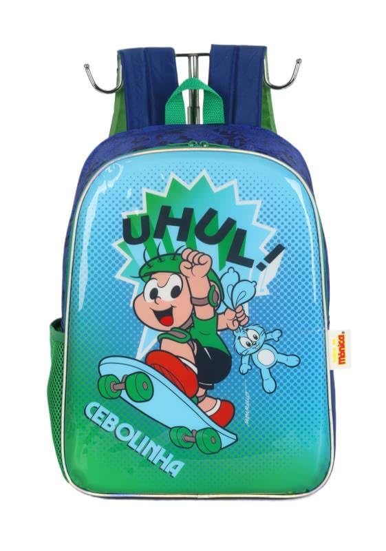 Mochila Lux Cebolinha Verde Is41321mn