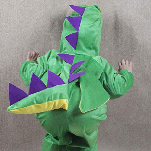 Fantasia de dinossauro infantil Amosfun Dino Halloween Fantasia de festa festival animal Cosplay, Ve