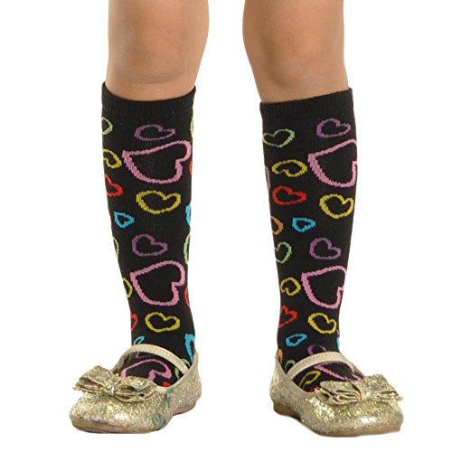 Image of Angelina Novelty Assorted KNEE HIGH Women's Kids Girls Socks