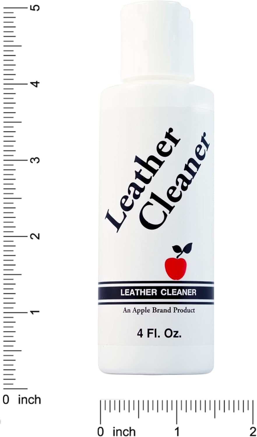 Apple Brand Leather Cleaner 4 oz - Great for Shoes, Boots, Handbags, Car Upholstery, Furniture - Removes Surface Dirt, Grime, Salt and More From Finished Leathers - Image 6