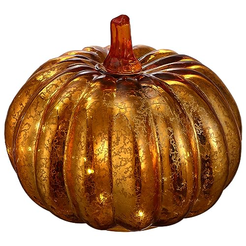 Glass Jack-o-lantern Led Lamp Led Pumpkin Lamp Pumpkin Light Halloween Decorative Lamp Halloween Supplies Halloween Pumpkin Lamp Halloween Lamp