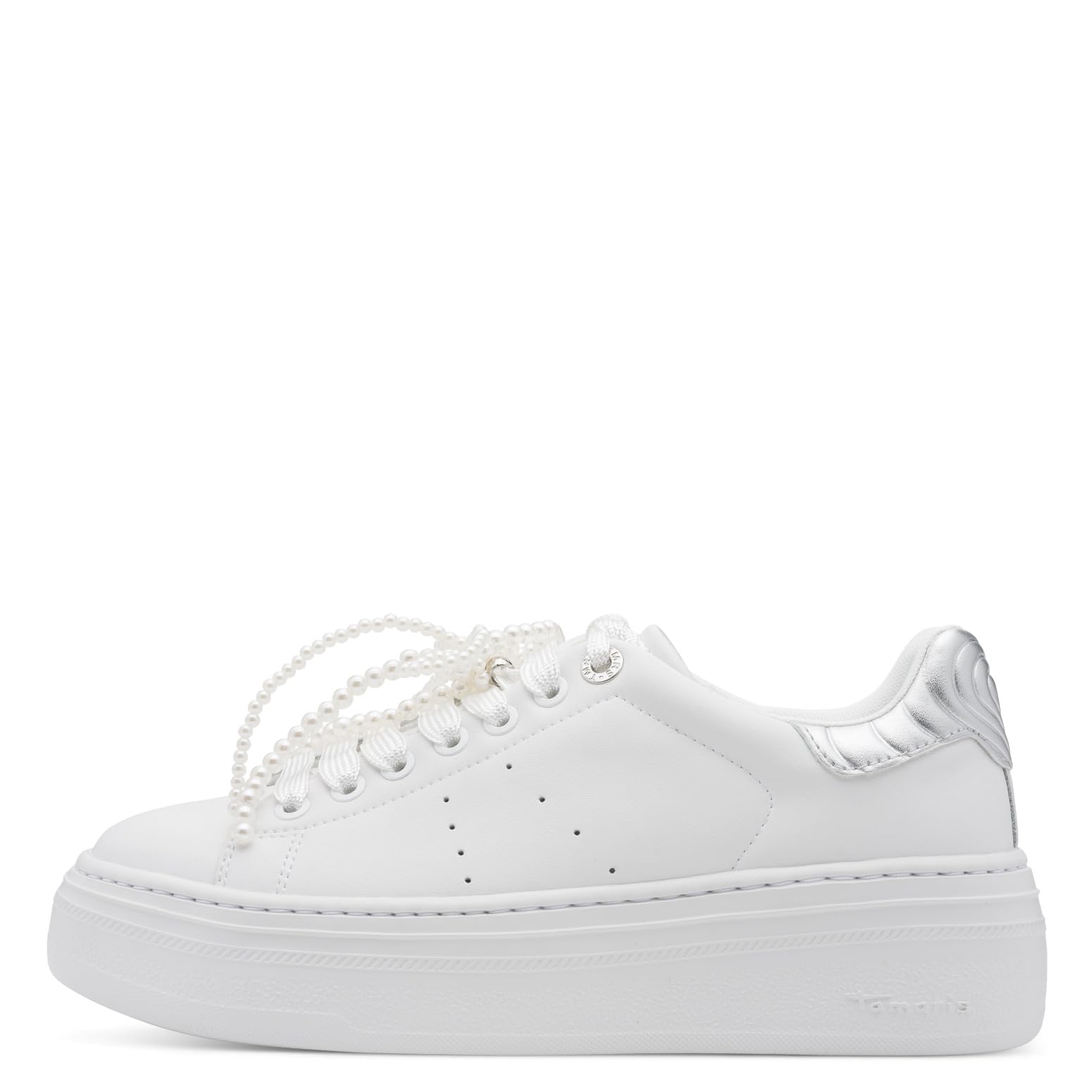 Tamaris Sneaker Materialmix Leder/Textil/Synthetik