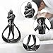 shinesorc Resin Couple Modern Sculptures Romantic Gift for Weddings Valentine's Day and Anniversaries Decoration Figurine for Girlfriend, Bridal Shower, Engagement (Classic Retro Color)