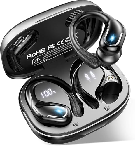 Rulefiss Bluetooth Kopfhörer Sport Kopfhörer Kabellos Bluetooth YM-Y-X34