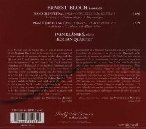 TWO PIANO QUINTETS